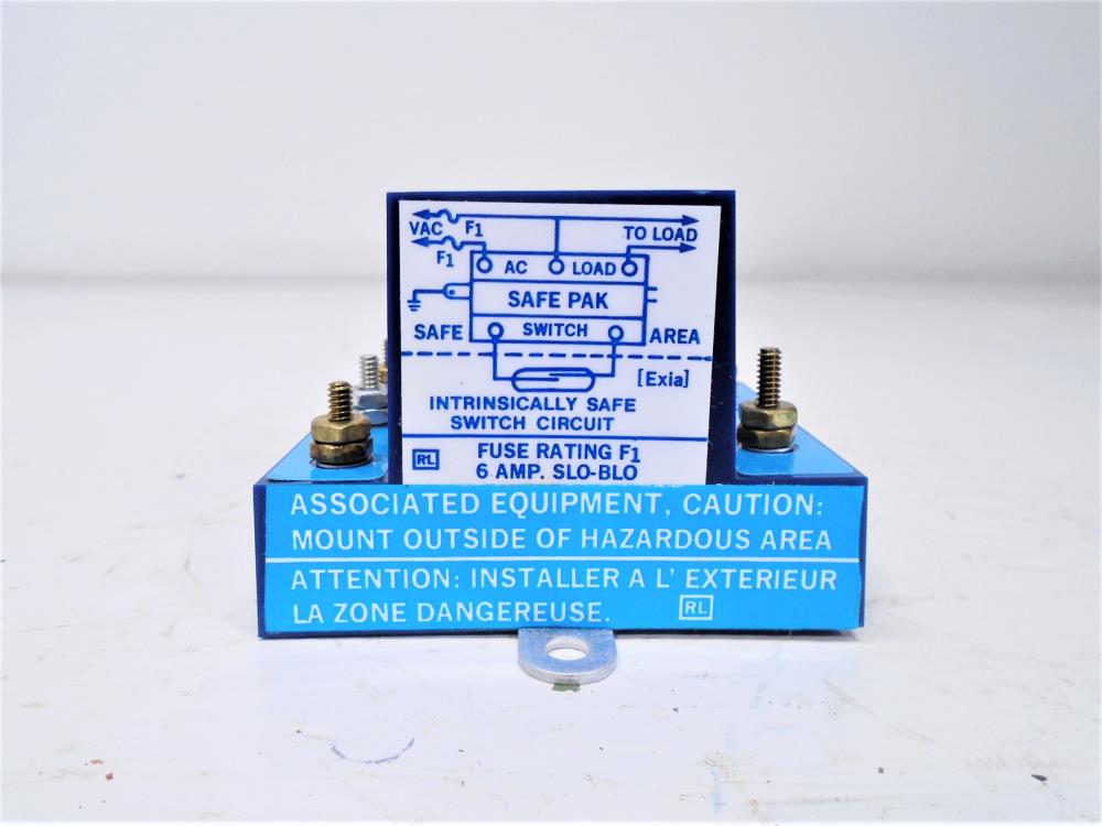 Gems Sensors Safe-Pak, ST-25872, 120 VAC, 60 Hz, 6 Amp